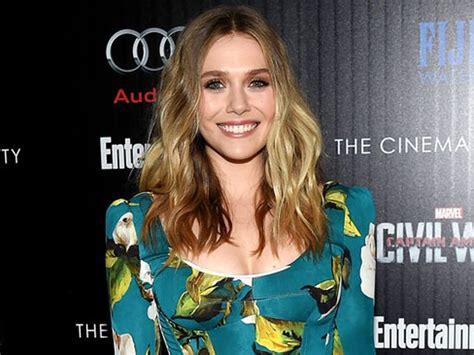 elizabeth olsen big boobs|Elizabeth Olsen’s boobs make her uncomfortable on red carpet